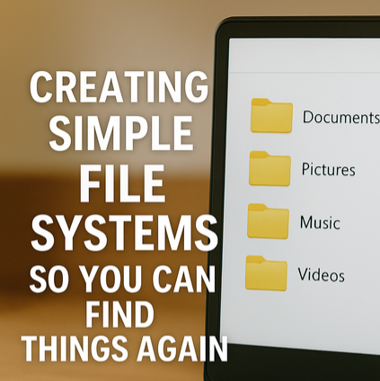 Creating Simple File Systems So You Can Find Things Again